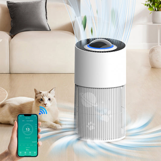 Pet Hair Flying, Air Purifier Guards the Respiratory Health of Pet-Loving Families